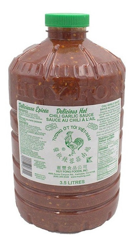 Huy Fong Chili Garlic Sauce 3.85 K Salsa De Ajo Con Chile 