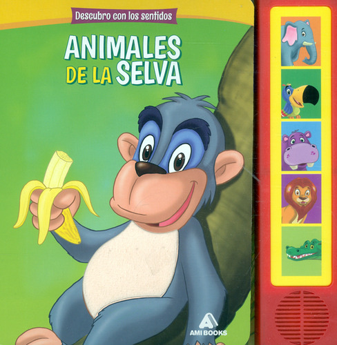 Animales De La Selva, de Varios autores. 9877770360, vol. 1. Editorial Editorial CIRCULO DE LECTORES, tapa dura, edición 2019 en español, 2019