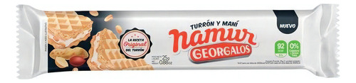 Pack X 50 Unid Turron De Mani 1 Un Namur Chocolates