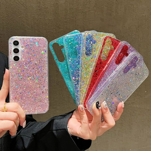Funda Tpu Brillo Para Samsung S24/s24 Fe/s24 Plus/ultra Azul Samsung S24 Plus