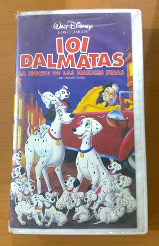 101 Dálmatas Vhs, Edición Original De Videovisa (Usado)
