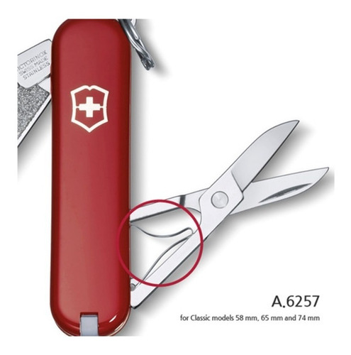 Imagen 3 de 3 de Resorte Para Navajas De 58 Mm Y 91 Mm, Victorinox Originales