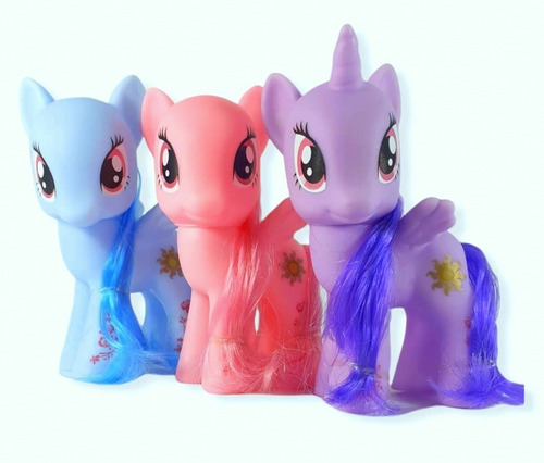 Juguete My Little Pony  Raimbow Pinkie Rarity Unicornio Niña