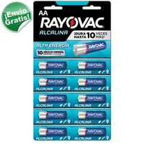 Comprar Pilas Aa Alcalinas Rayovac 120 Pilas - Mejor Precio C\u002Fenvío 
