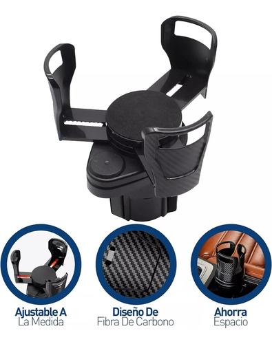 Portavasos De Coche Con Doble Expansor, Adaptador De Expansi
