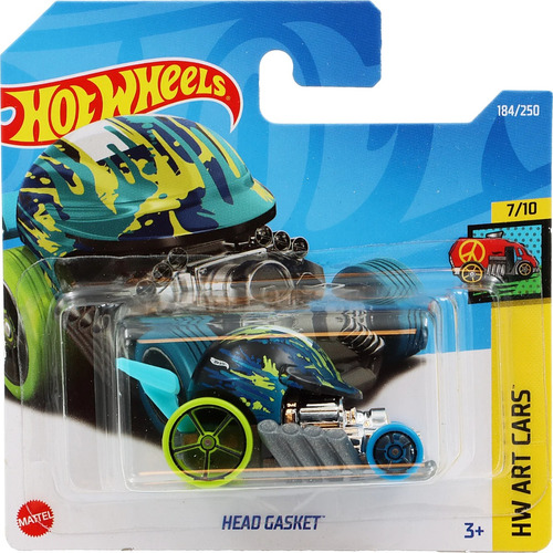 Hot Wheels Head Gasket Casco Linea Art Cars 7/10