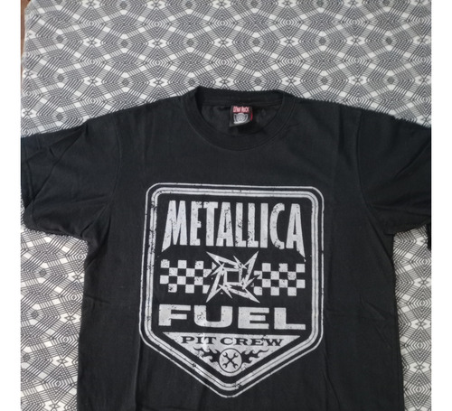 Lote 2 Remeras Rock Metallica Fuel Ac/dc Angus Talle L Death