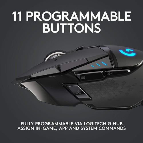 Mouse De Juego Logitech G Series Lightspeed G502 Negro