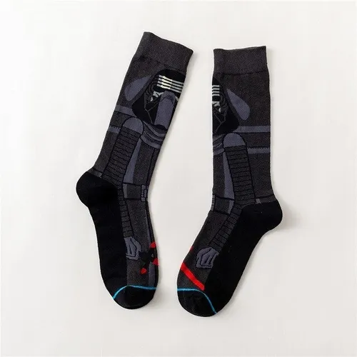 Medias X6 Star Wars Calcetines Dark Vader Chewbacca - R2-d2