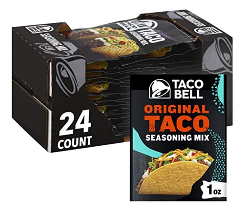 Condimento Mexicano  Taco Bell Original Taco Seasoning Mix (