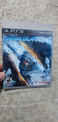 Jogo Metal Gear Rising Revengeance Original Para Ps3