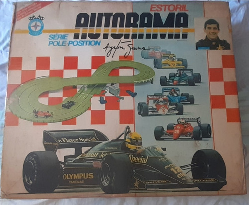 Autorama Estrela Ayrton Senna Série Poli-position Antigo! (Usado)