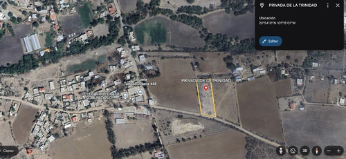 Terreno En Venta En La Trinidad, Guanajuato Tranquilidad Campestre Y Cercanía