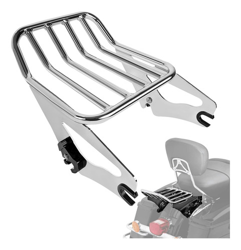 Portaequipajes Desmontable Chorme Para Harley Davidson 2009-