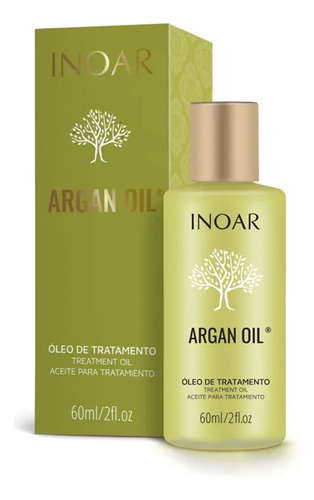 Óleo De Tratamento Argan Oil 60ml Inoar