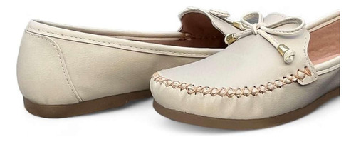 Zapato Mocasín Cómodo Para Dama En Confort Tipo Piel