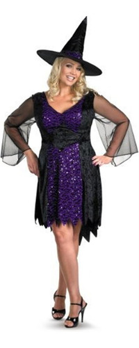 Plus Size Brilliantly Bewitched Costume, Plus Size