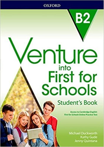 Venture Into First For Schools - Student`s Book - Oxford