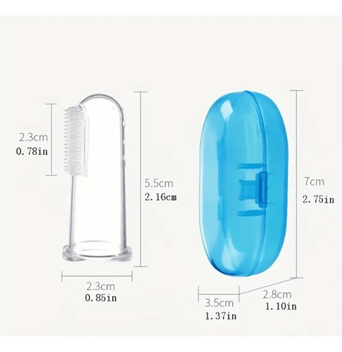 Cepillo De Dientes Suave Y Calmante Para Bebés