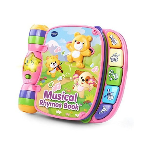 Vtech Musical Rhymes Libro - Rosa - Exclusivo Online