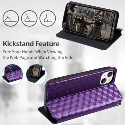 Funda Texturizada En 3d Para La Serie Oppo Reno13: Tpu, Soporte, Ranuras Para Tarjetas, Caja Fuerte Para Tarjetas De Crédito, A Prueba De Golpes