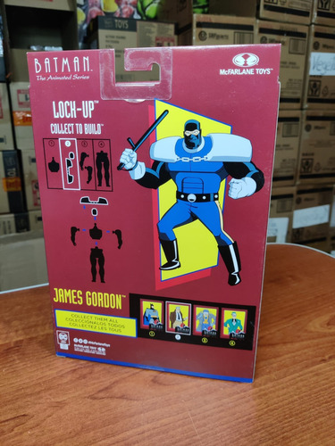 Mcfarlane Figura James Gordon Batman Animated Series