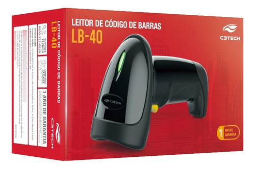 Leitor De Codigo De Barras Lb-40bk C3tech Nf-e