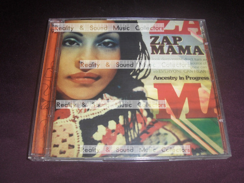 Zap Mama Ancestry In Progress Cd W Bonus Disc Luaka Bop 2004