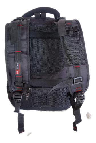 Mochila Urbana Irun Profession Porta Notebook C / Candado Negro Liso