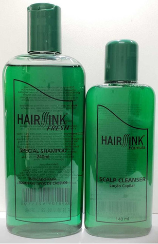 Hair Sink Fresh Antiqueda Cabelos Shampoo + Tônico Hairsink