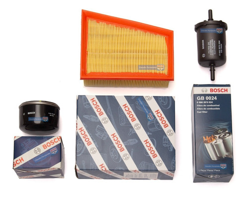 Kit 3 Filtros Bosch Renault Duster 1.6 16v 2013 2014 2015