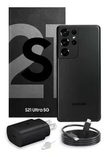 Samsung Galaxy S21 Ultra 5g 256 Gb 12 Gb Ram Negro Con Caja Original
