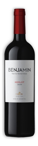 Benjamín Vino Merlot 750ml Nieto Senetiner Mendoza Argentina