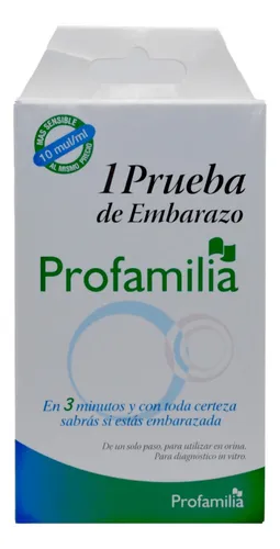 Prueba de embarazo profamilia positiva new arrivals