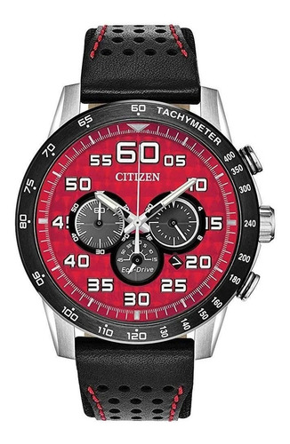 Citizen Primo Chronograph Red Dial Ca4430-01x ... Dcmstore F