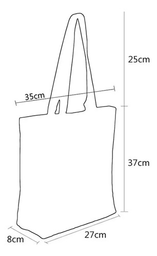 Large Capacity Handbag For Women Mushroom Group Printing