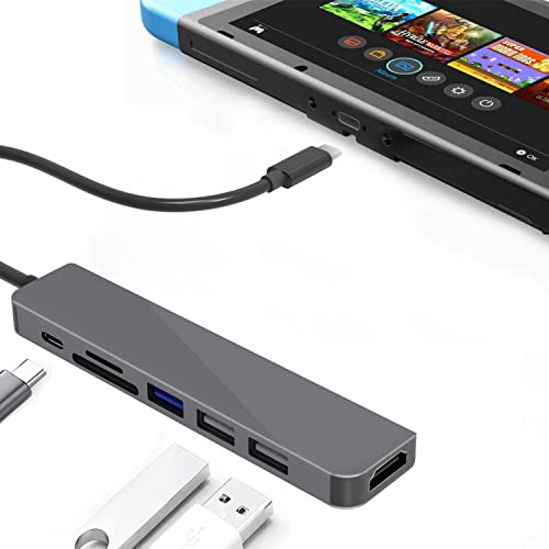 Usb-c Hub Multiport: Versatilidad Para Switch Y Ms