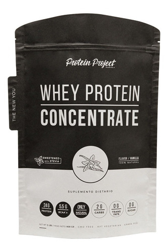 Whey Protein Natural Concentrate 2lb Doypack Protein Project