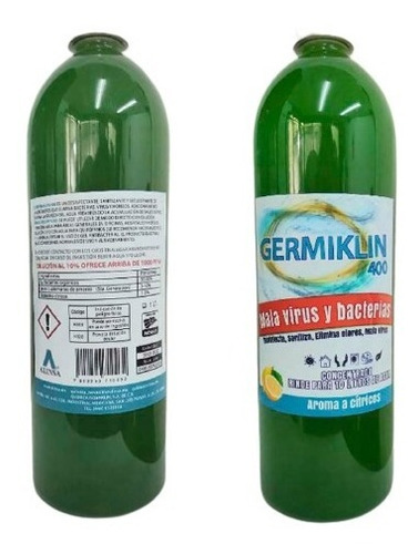 Sanitizante De Sales Cuaternarias De Amonio - Germiklin 400