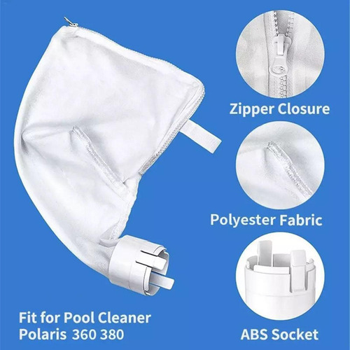 3 Bolsas De Limpieza De Piscina De Malla, Reemplazo De