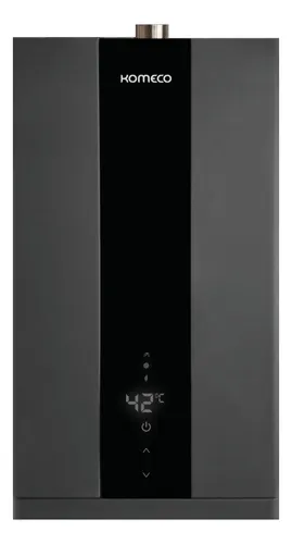comprar Aquecedor De Água A Gás Komeco Glp 16 Litros - Home - Preto 127\u002F220V Seletor de tensão