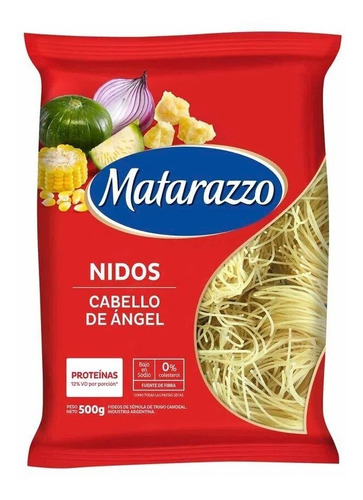 Fideos Matarazzo Cabello De Angel X 500 Gr