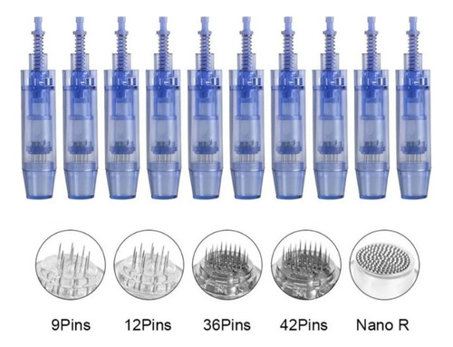 Repuesto Dermapen Original Para N2 M5 M7 A6 Mym, A10 A1 E30