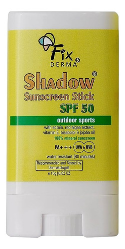 Sombra De Barra Protectora Solar Spf 50 Con Vitamina E Y