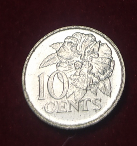 Moneda 10 Centavos Trinidad Y Tobago 1990