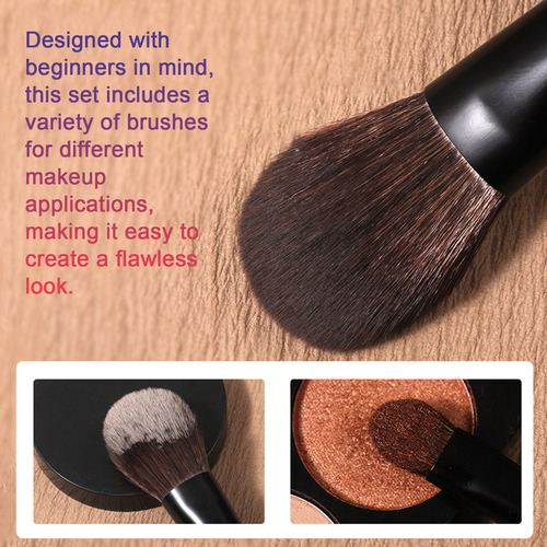 // Mini Juego De Brochas De Maquillaje, 8 Piezas, Juego