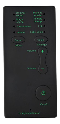 Dispositivo Cambiador De Voz Dispositivo Modulador Manual,