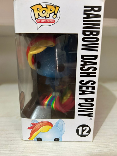 Funko Pop Rainbow Dash Sea Pony (chase) My Little Pony 12 (Usado)