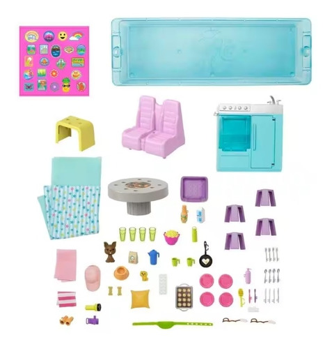 Dream Camper Barbie Con Accesorios
