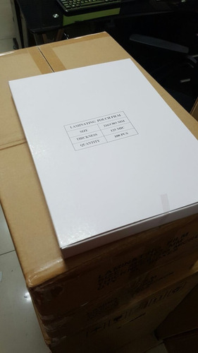 Imagen 2 de 2 de Paquete De Micas A4 De 125 Micrones Para Enmicadora